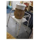 Potty chair, laundry hamper & ice bucket