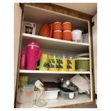 MCM juice set, plastic 90s souvenir mugs, mixing b