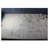 1800s Gulf of Mexico & Bay of Honduras map