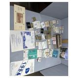 Vintage Advertisign Matchbooks, Postcard of