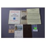 Holland-America Line cruise plan SS Nieuw