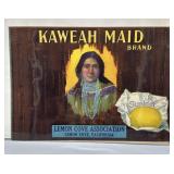 Two 1920/30s California Fruit Box Labels: Daisy