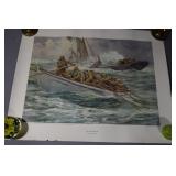 To the Rescue by Anton Otto Fischer - US Navy