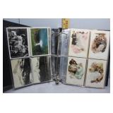 Binder Postcard - travel & ladies in waiting