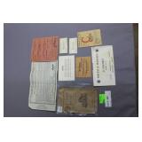 Ephemera - 1840 Franklin Almanac, St. Paul Fire &