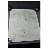 Florida Hillsboro County  1981 edit of a map