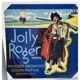 1930 Florida & 1930 California Fruit Box Labels