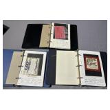 Three Beer Label Collection Binders