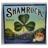 Two 1930s California Fruit Box Labels incl Lincoln