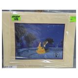 Beauty & The Beast 1992 litho