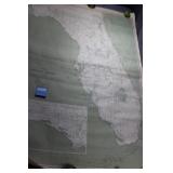 State of Florida 1938 map