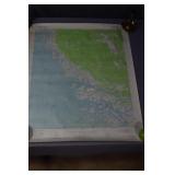 Red Level, Florida 1954 map