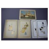 1930s Nord Deutscher Lloyd Bremen Cruise dinner