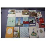 Cunard Cruise line ephemera - lunch menus,