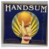 Two 1930 California Fruit Box Labels incl Shamrock