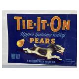 Two 1920/30s Washington Pear Fruit Box Labels incl