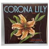 Two 1930s Cali. Call Ranch Fruit Box Labels incl