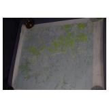 Ozello, Florida Map 1954