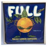 Two 1920/30s Cali. Fruit Box Labels incl Avenue