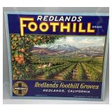 Two 1920/30s Cali. Fruit Box Labels incl Miracle