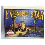 Two 1930s California Fruit Box Labels: Co-Ed Brand