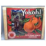 Two 1920s California Fruit Box Labels: Ramona