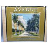 Two 1920/30s California Fruit Box Labels: Pala