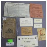 Ephemera - 1840 Franklin Almanac, St. Paul Fire &