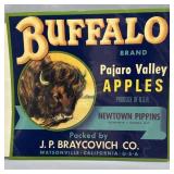 Two 1920/30s California Fruit Box Labels: Ramona