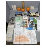 Florida Ephemera incl Postcards, Inverness Golf &