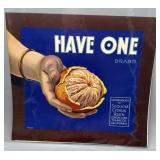 Two 1930s California Fruit Box Labels incl Juciful