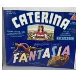 Three 1940/50sCali. Fruit Box Labels in Royal Blue