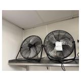 2x$ - Utilitech 21" adjustable fans