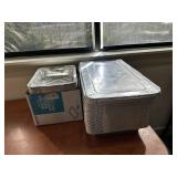 Aluminum disposable baking pans 10" x 13" & 13" x