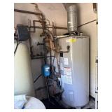 State Sand blaster self cleaning gas water heater