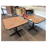 3x$ - Dining tables 36" x 36" x 29"