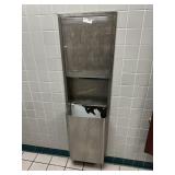 SS wall mount dispenser, paper towel dispenser