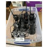 Paxton Walkie Talkie two way radios with chargers