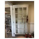 French door 15 pane with SS hinges