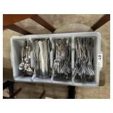 SS Silverware lot - knives, spoons & forks