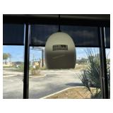 8x$ - Drop pendant lights with frosted glass shade