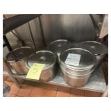 5x$ - SS lidded soup cauldrons