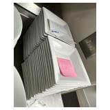 38x$ - 6.5" x 6.5" square salad bowls