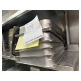 6x$ - SS steam table inserts 12" x 10" x 2"