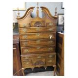 Gorgeous Broken arch 11 drawer highboy dresser