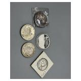 1988 US American Eagle 1oz Silver round, 1952 Benj