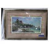Tripp Harrison framed litho signed & numbered of