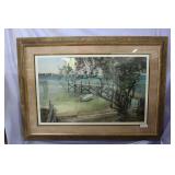 Tripp Harrison "Keys Whaler" artist signed litho