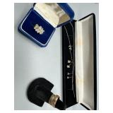 10kt scrap jewelry lot - 13.2 gtw incl 3 rings, br