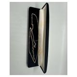 18kt gold link chain 24" - 6.1 gtw *missing clasp